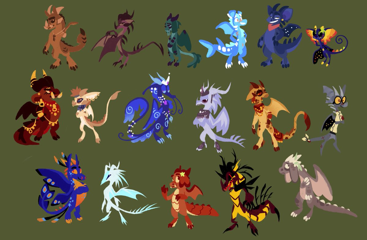 Olive_Cow's tweet photo. I realize I never posted the last of the lil wof dragons
#wingsoffire  🐉🐲 https://t.co/DZG4Xdd12x