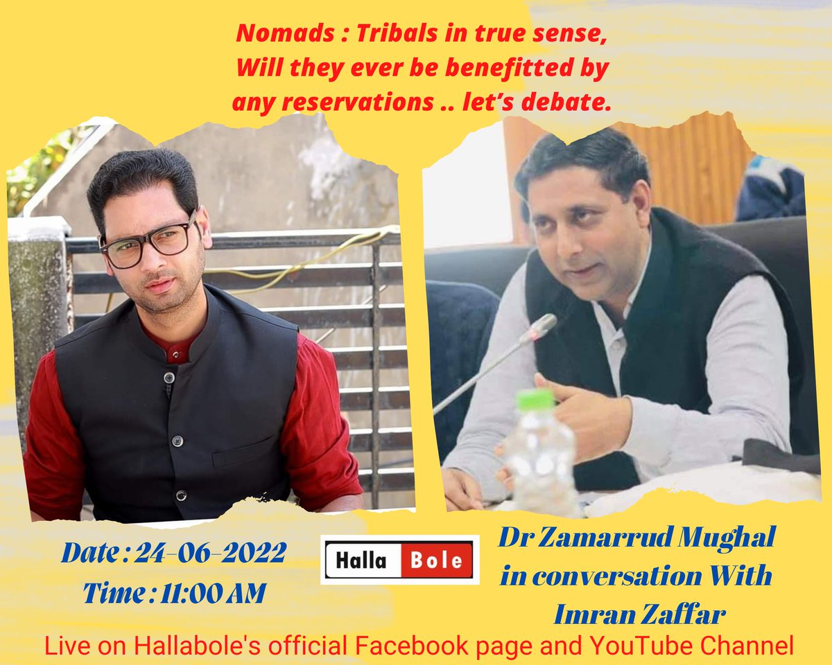Hallabole1's tweet photo. Nomads : Tribals in true sense, Will they ever be benefitted by any reservations .. let’s debate. https://t.co/sXn596T6aF