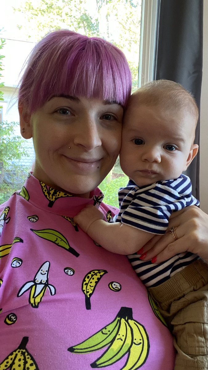 missusrichter's tweet photo. I know all parents think they have cute babies but like…my baby is REALLY cute. https://t.co/XLgjhxqMeq