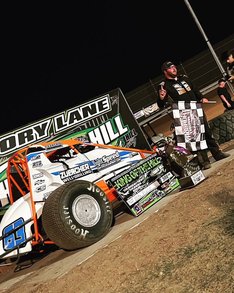 Your FEATURE WINNER, for the first time this year, <a href="/MikeMuellers87/">Mike Mueller</a> 🏁🏁 @rtspodcast1 <a href="/TNTracing2022/">Thursday Night Thunder</a>