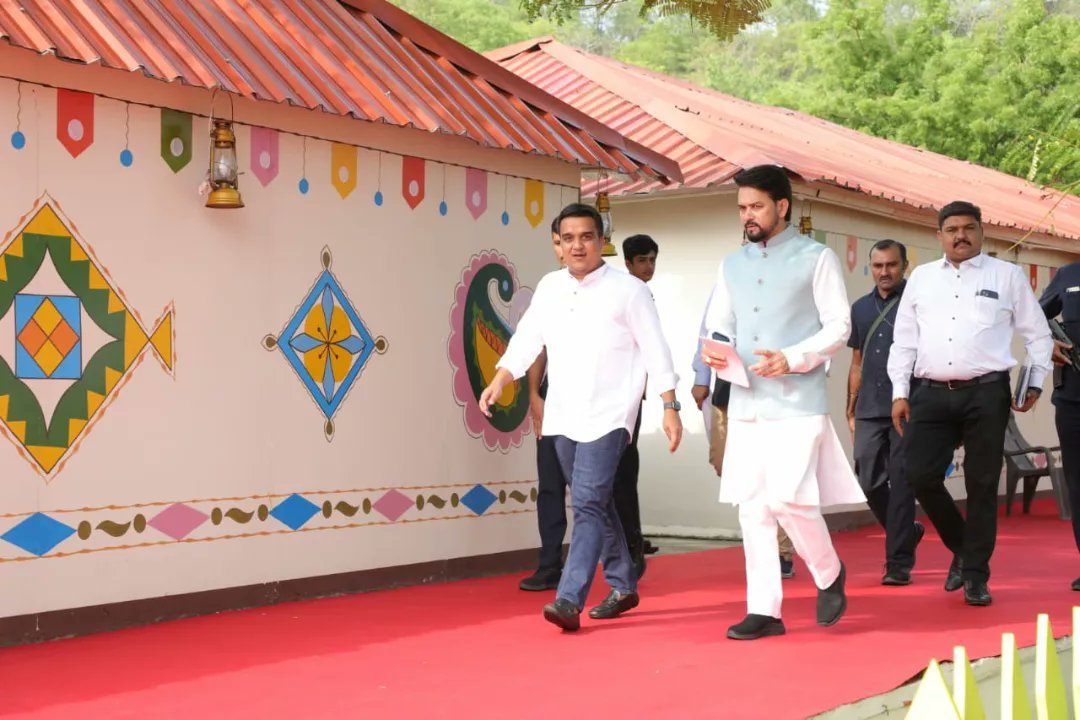 sagofficialpage's tweet photo. Starting the day with some freshness and positivity.
Leaders joining for the National Conference of Ministers of Youth Affairs and Sports of States/UT's at Kevadia.
#NationalConference #PromotingSports
@Bhupendrapbjp https://t.co/Jh6YecVmyB