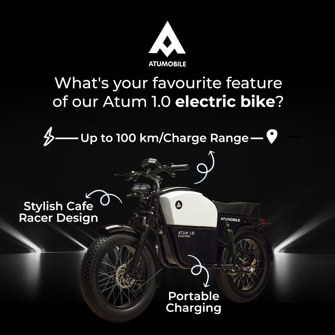atumobile's tweet photo. ‘All of the above’ is the 4th option! So, which is it for you?

#atumobile #electricbikes #BikeFeatures https://t.co/0nmd6vq56Y