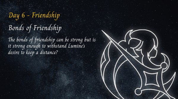 wolfhunter7771's tweet photo. Lumine Week 2022 - Day 6 - Friendship
https://t.co/uFHewqHhGH

#GenshinImpact #fanfiction #LumineWeek2022 https://t.co/SSEk0tXyXg