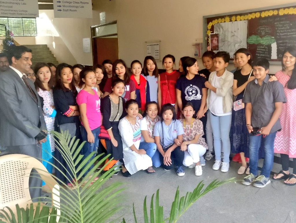 dpkpillay12's tweet photo. Happy to share Ms Heshu from Manipur will be a qualified nurse from being a baby sitter.
Dr Devi Shetty @NarayanaHealth&amp; @ameyshetty recognised potential &amp;trained her with full scholarship.
They earlier trained 25 girls from Tamenglong as nurses.More Power to Dr Devi&amp; @ameyshetty https://t.co/gc9X6h8xQH