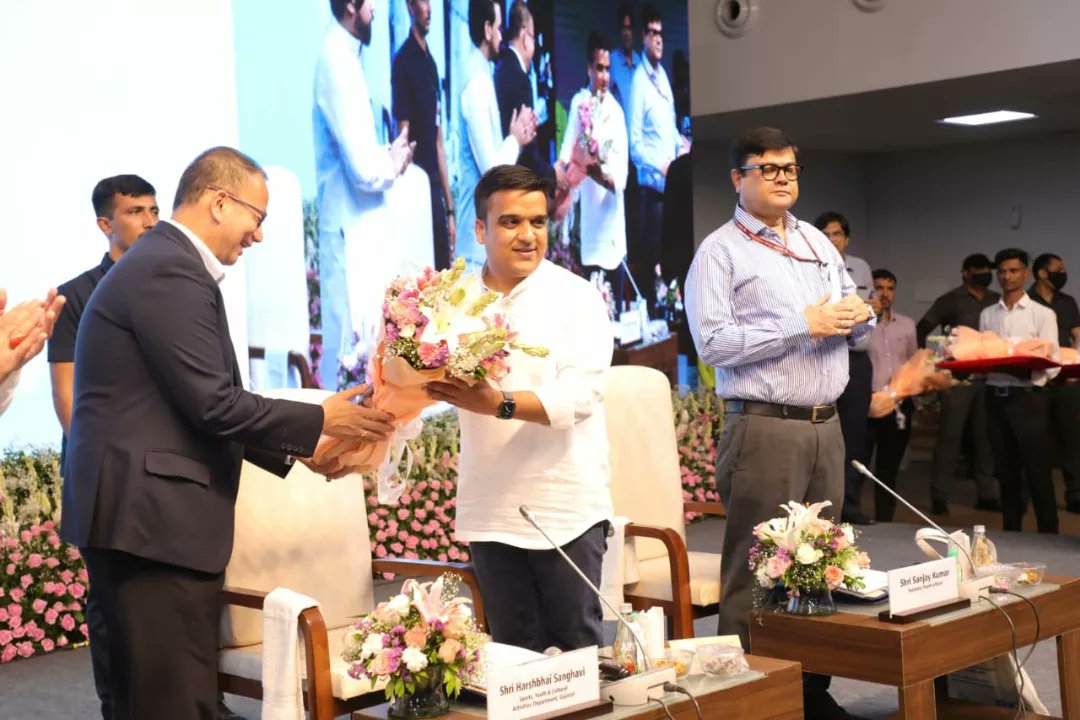 sagofficialpage's tweet photo. As we begin the Historic National Conference at #Kevadia, the aim is to develop and prosper the sports sector with the holistic development in the presence of dignitaries from all over India 🇮🇳
#NationalConference #PromotingSports
@Bhupendrapbjp https://t.co/wj0WHOkz73