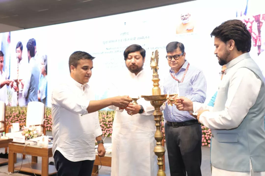 sagofficialpage's tweet photo. As we begin the Historic National Conference at #Kevadia, the aim is to develop and prosper the sports sector with the holistic development in the presence of dignitaries from all over India 🇮🇳
#NationalConference #PromotingSports
@Bhupendrapbjp https://t.co/wj0WHOkz73