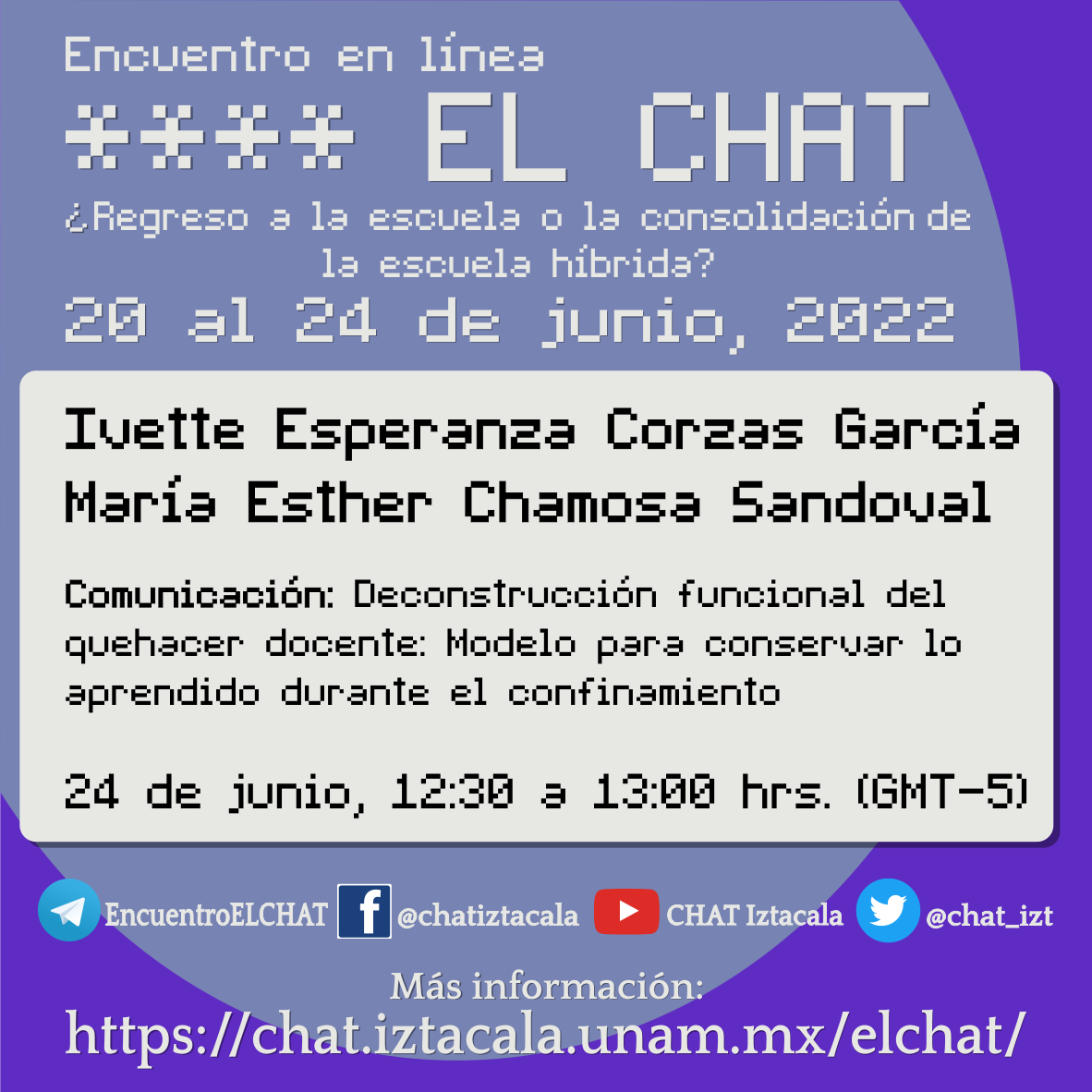 CHAT Iztacala tweet media