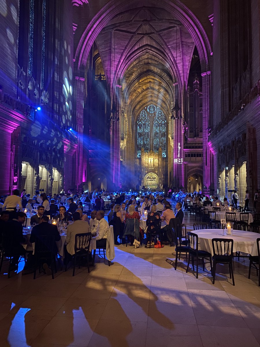 drpeachy's tweet photo. Congratulations ⁦@bessconference⁩ for putting on one of the best #bessconference dinners ever!
Amazing venue and band - and great to see our family of BESS members enjoy this superb face to face meeting with evidence of our scientific efforts improving year or year https://t.co/vW4B6i8odI