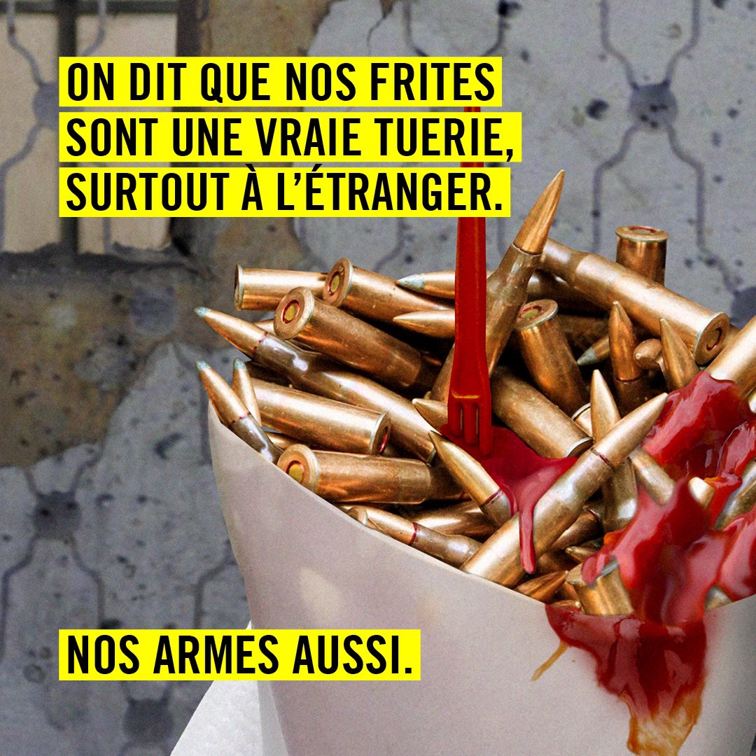 amnestybe's tweet photo. La @WallonieBE s'est dotée il y a 10 ans d'un décret qui encadre le commerce des armes…pour ensuite ne pas le respecter.

@eliodirupo Stop à l'opacité &amp; l'irresponsabilité wallonnes

Vendre des armes à l'#ArabieSaoudite ou l'#Egypte n'est pas OK

PÉTITION https://t.co/NOSQ2ZJM96 https://t.co/K5TbHbmj3S