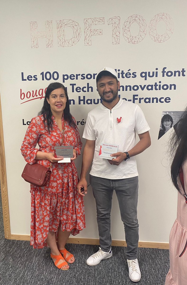 feedmifrance's tweet photo. Nous sommes honorés et fiers d’avoir deux lauréats qui font bouger la tech et l’innovation en Région Hauts-de-France !
Notre directeur général et notre chef de projet marketing et communication digitale.
Merci la french tech !!
#laureat #lille #feedmi #HDF https://t.co/6rN46wjff4