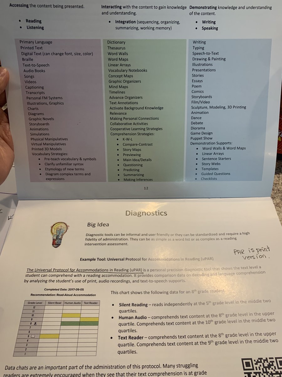 drcorteswrites's tweet image. Some information on multiple tiers of instructional support and instructional technology. It’s important to remember. We tier instruction not students. 

#tieredinstruction #mtss #sli2022 #launchintoliteracy #justreadflorida #edutwitter