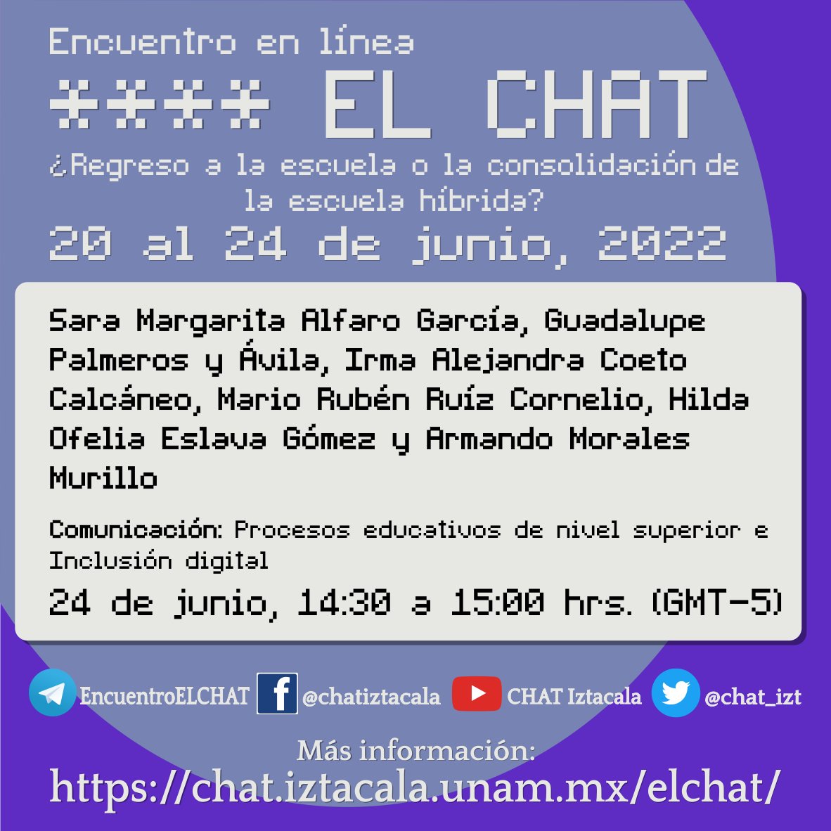 CHAT Iztacala tweet media