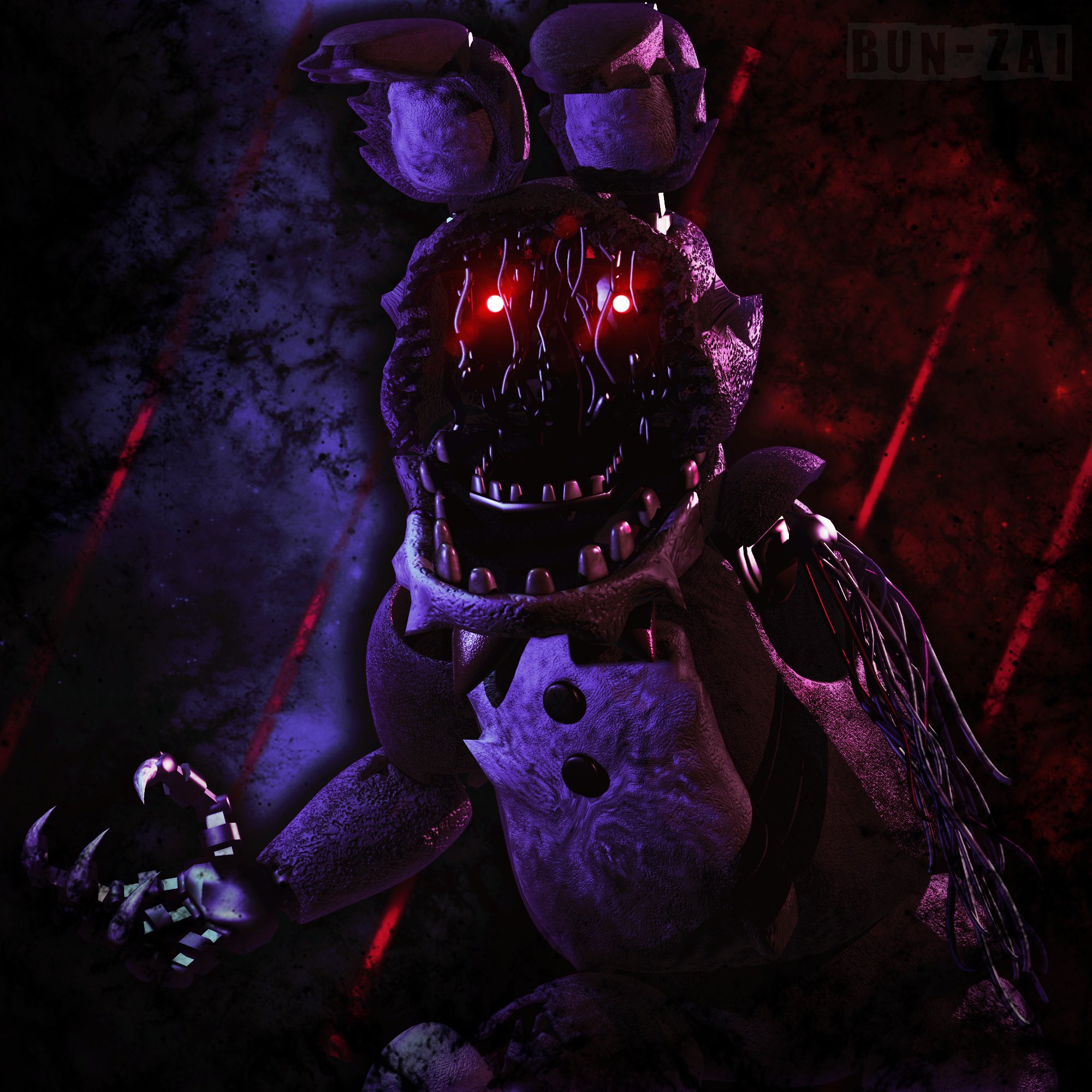 Withered Foxy, art, supernatural_creature HD phone wallpaper