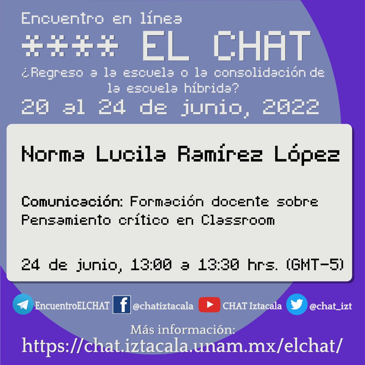 CHAT Iztacala tweet media