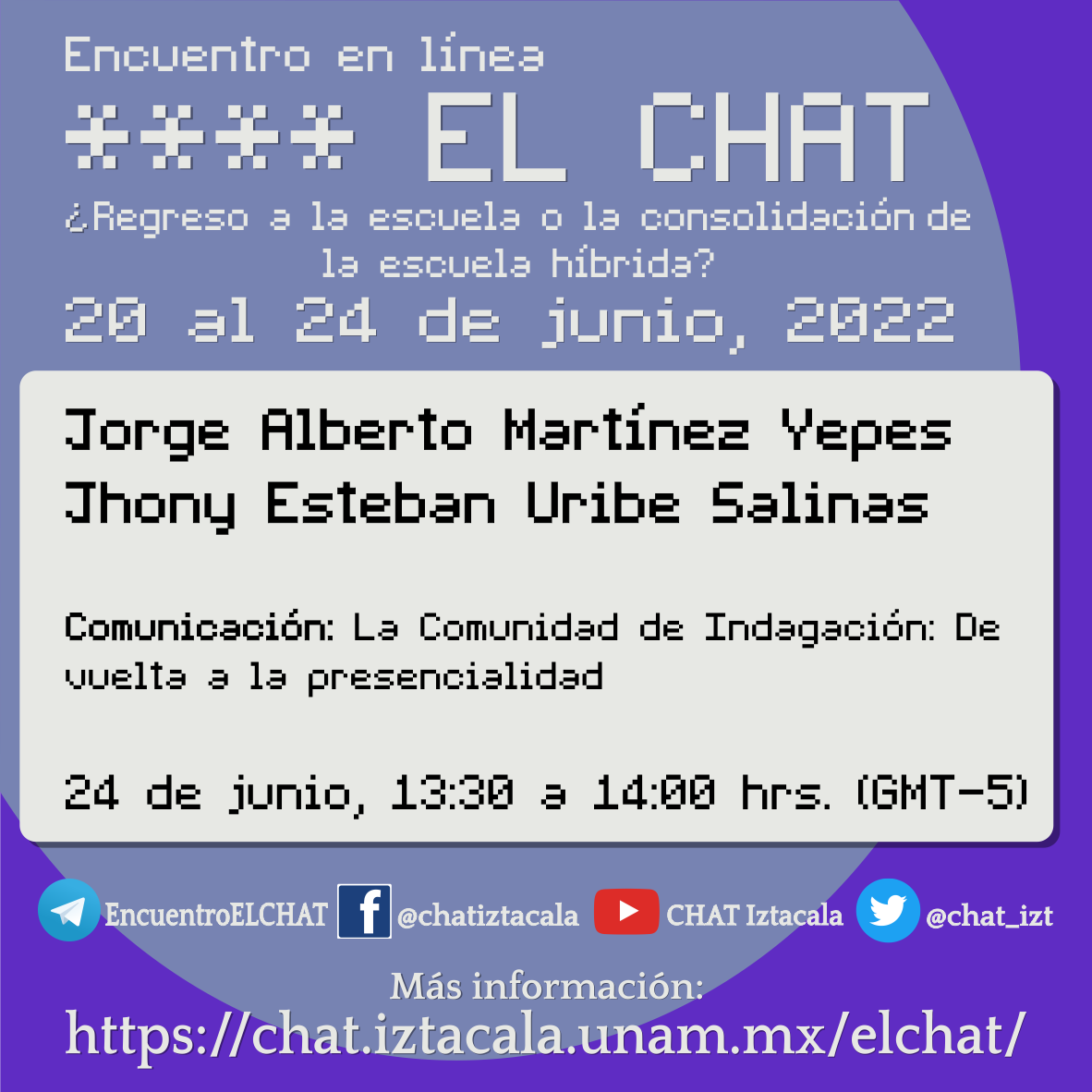 CHAT Iztacala tweet media