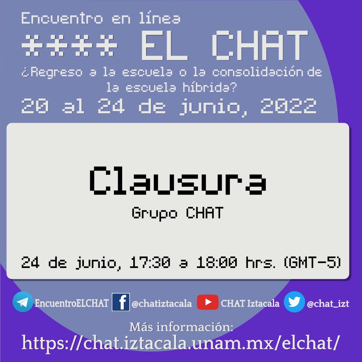 CHAT Iztacala tweet media