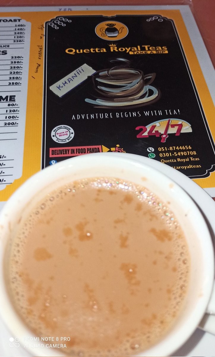kzburki's tweet photo. #QuettaTea or #QuettaCafe a papular Tea brand termed-a #Starbucks of Islamabad @IamZahraKazmi
اشرف المشروبات یعنی چائے کےلیے مشہور #کویٹہ_کیفے اسلام آباد اور ملک میں تیزی سے پھیل رہی ھے۔ لیکن اسکا مالک ایک نہیں۔
@ChaiNotCoffee77 @QuettaCafe @Islaamabad @Advjalila @BBCUrdu @tea https://t.co/S7zLP8AfjA