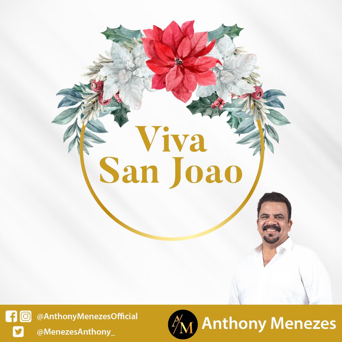 MenezesAnthony_'s tweet photo. Wishing you all a joyous San Joao filled with happiness and cheer. Take care and stay safe. 

#AnthonyMenezes https://t.co/gLLSyqvrdI
