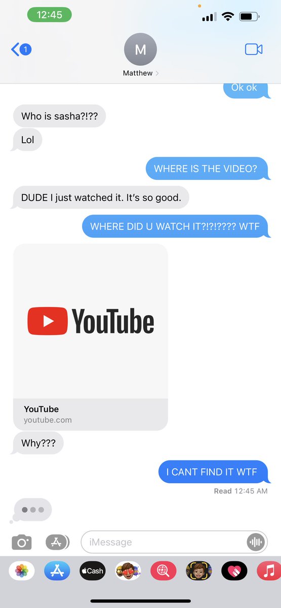 charlieputh's tweet photo. Just so everyone knows I don’t know where the video is either https://t.co/JCCX6TMol2