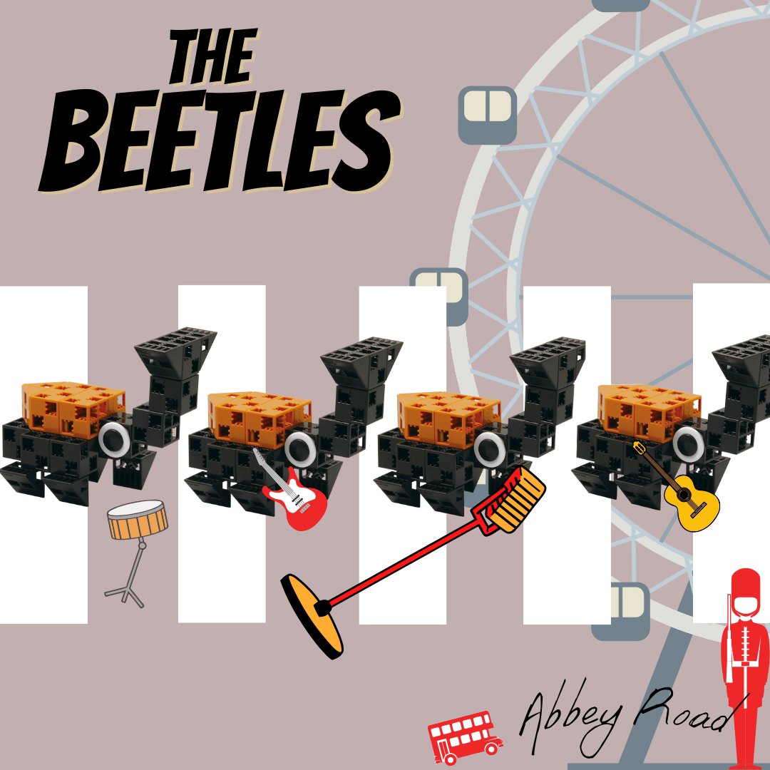 ArtecKokusai's tweet photo. June 25th is Global #Beatles Day! What's your favorite Beatles song?
#abbeyroad #london #UK #letitbe #artecblocks #blocks #artecblocks #blockbrain #handsonlearning #madeinjapan https://t.co/BGIujm3ZYD