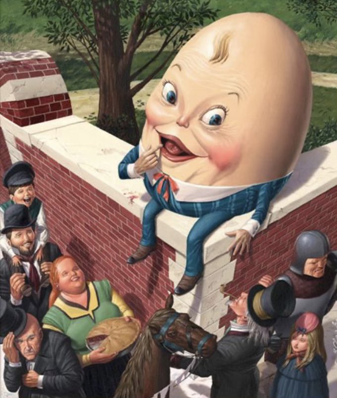 sepia_moon's tweet image. A fly on the wall…
Humpty Dumpty..
The mighty will fall.
#truthbetold
#evilneverwins 
#fightforfreedom 💙💛💙💛💛💙💛💙💛