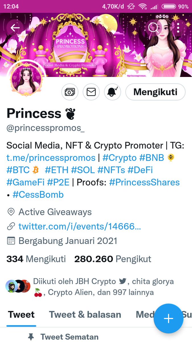 augustwinner73's tweet photo. @princesspromos_ Bismillah win...Aamiin...🤲🤲🤲 https://t.co/EvtUwYOVCu