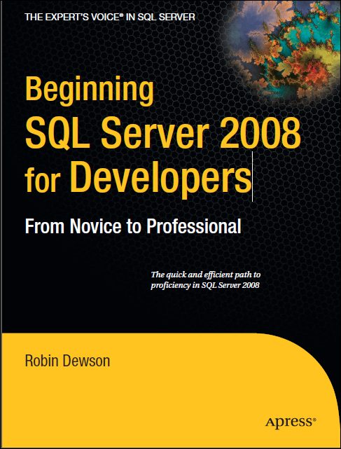 elsolucionario's tweet image. 📚 Beginning SQL Server 2008 for Developers: From Novice to Professional - Robin Dewson - 1st Edition
➖➖➖
✅ bit.ly/2Z4JdlL
➖➖➖
#ProgramaciónenSQL #SQLServer #ProgramaciónenSQL #elsolucionario #librosgratis #librosPdf #escuela #estudiante