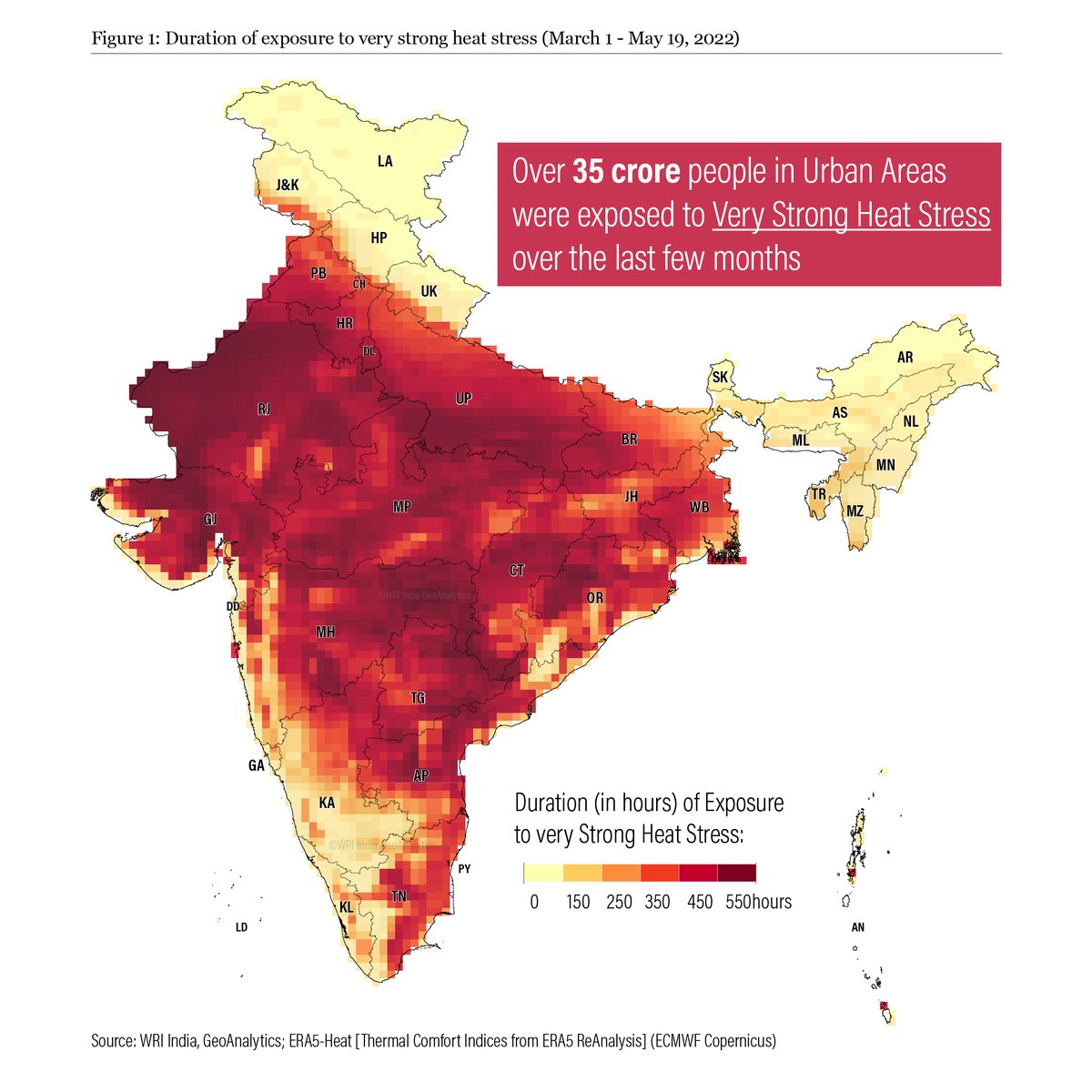 By 2030 an estimated 34 million jobs are likely to be lost to #heatstress with the poor & vulnerable most severely impacted. Jaya Dhindaw & @rajbhagatt and I list 4️⃣ interventions that can help mitigate #urbanheat in our cities, for @scroll_in. scroll.in/article/102657…