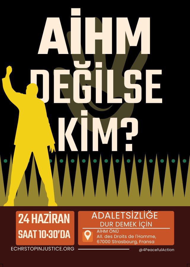 KukSalih's tweet photo. Adaletsizliğe Dur demek için
Bugün AİHM önüne https://t.co/Q6bEndyfkO