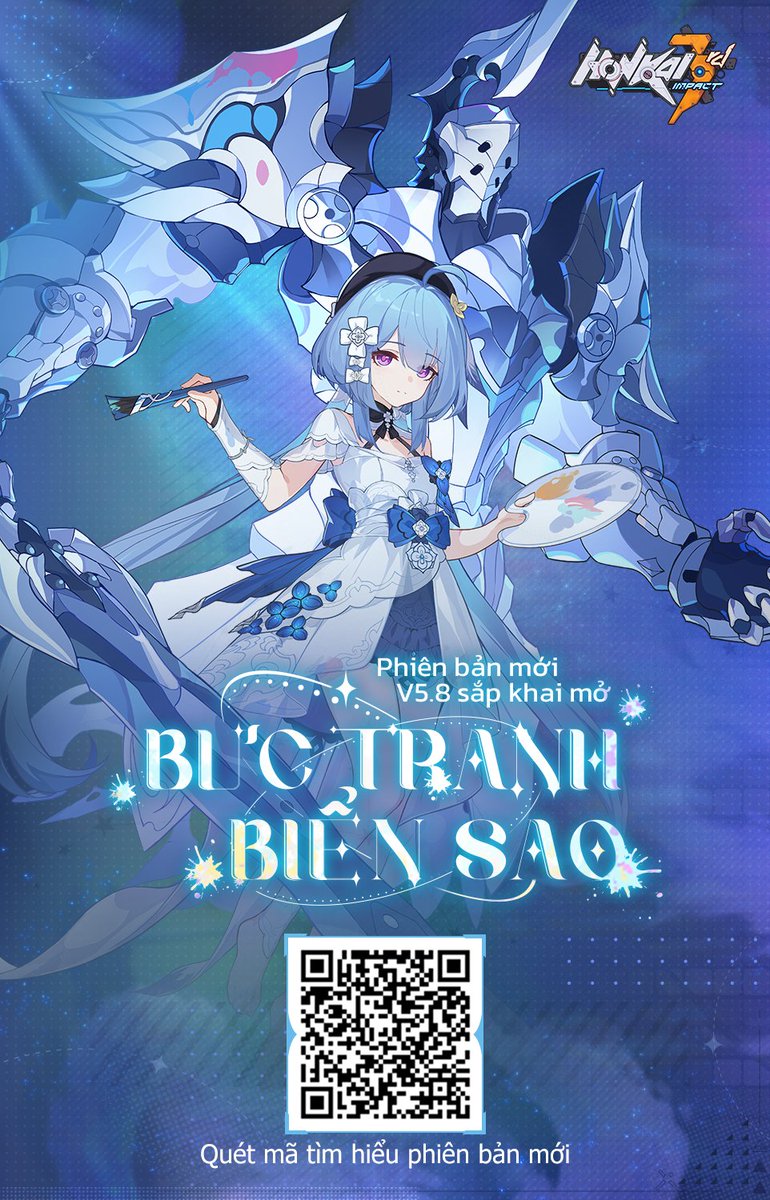 Phiên bản 5.8 sắp ra mắt, nhân vật mới [Starry Impression] ra mắt.