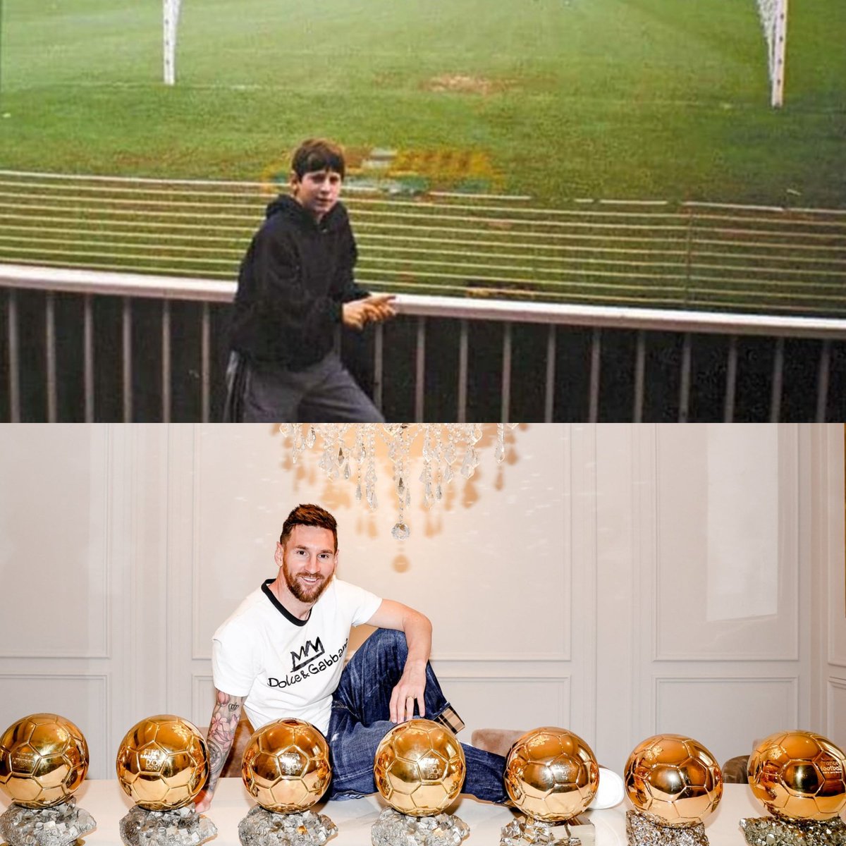 InvictosSomos's tweet photo. El pibe argentino que al principio no podía crecer y, después, no dejó de hacerlo. Felices 35, Leo. GRACIAS POR TANTO FÚTBOL. https://t.co/wA85Pg6c7T