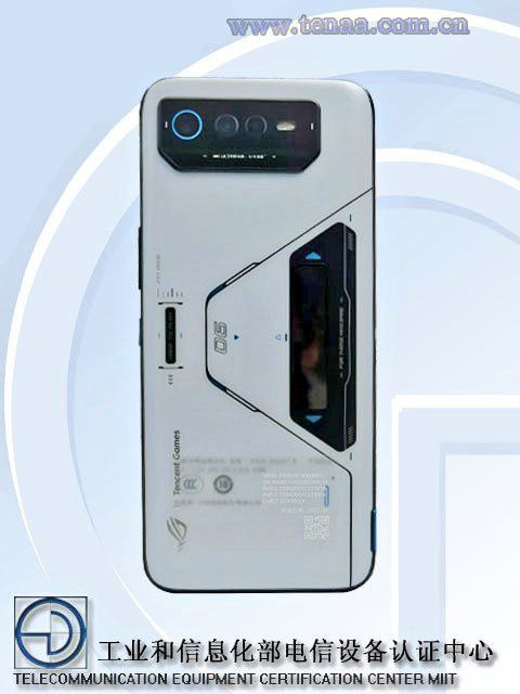 NishantBareilly's tweet photo. #asus #ROGPhone6Pro  appear by TENNA certification, reveal some of the specifications and image.

- Snapdragon 8+ Gen1
- 18GB RAM +512GB storage
- 6.78-inch Samsung OLED display
- 165Hz refresh rate
- 12MP selfie camera
- 64MP triple camera
- 5850mAh battery
- 65W fast charger https://t.co/gJc1HoYYGg