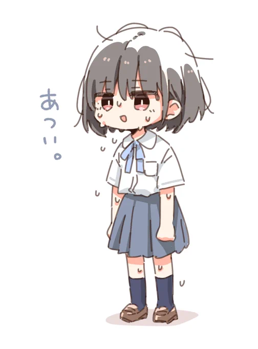 水分補給を忘れずに。 