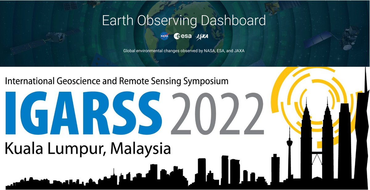 ancapopescu7's tweet photo. Going to @igarss2022? Join us at the @NASAEarth , @ESA_EO @JAXA_en tutorial🧑‍💻👩‍💻 
We'll use the @EuroDataCube, NASA APIs, and web services to access and process geospatial data, and collaborate on geo-storytelling on the EO Dashboard
 https://t.co/ltQUtZf9XG
#eodash #openscience https://t.co/xA29QnxAKl