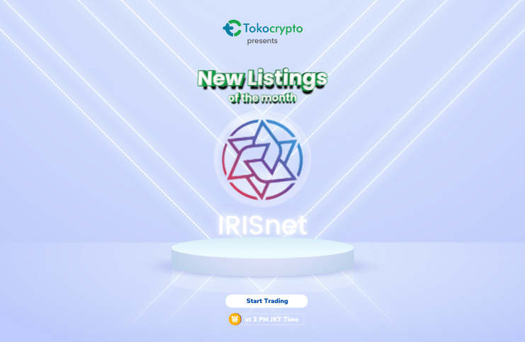 Tokocrypto's tweet photo. Dengan bangga mengumumkan hadirnya token baru @irisnetwork &amp; @ButSharesOrg di platform Tokocrypto!
Deposit dan trading $IRIS &amp; $BTS di akun https://t.co/uA1nBaqNUl sudah dapat dilakukan.

👉 https://t.co/7iMHlzj1en

Selamat trading, #SalamToTheMoon

#newlisting #IRIS #BTS https://t.co/3avmeWeP72