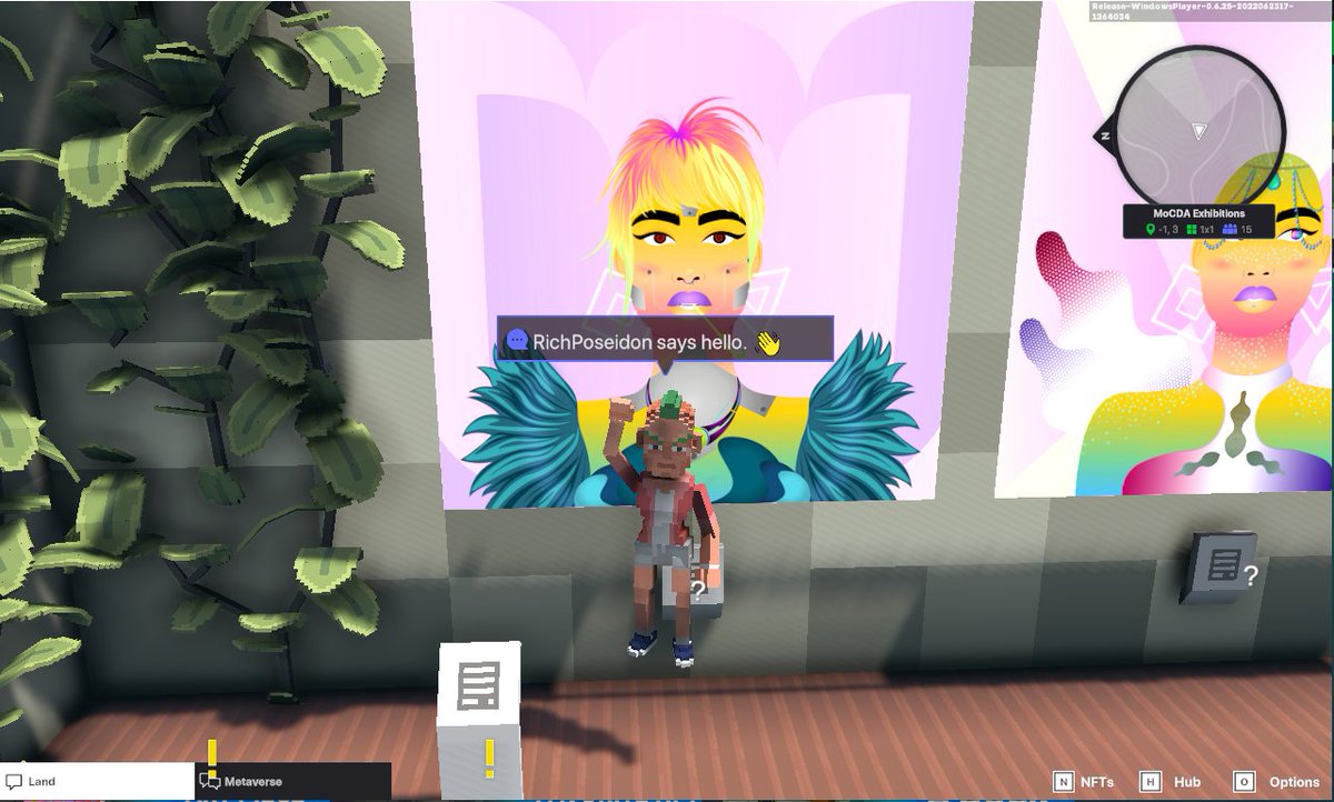 richpozedon's tweet photo. @TheSandboxGame @worldofwomennft I just participated in the #TheSandbox weekly contest for a chance to win 200 mSAND! I found the art piece, check out my screenshot below!
👇

I'm here https://t.co/S0T1WrZGHb