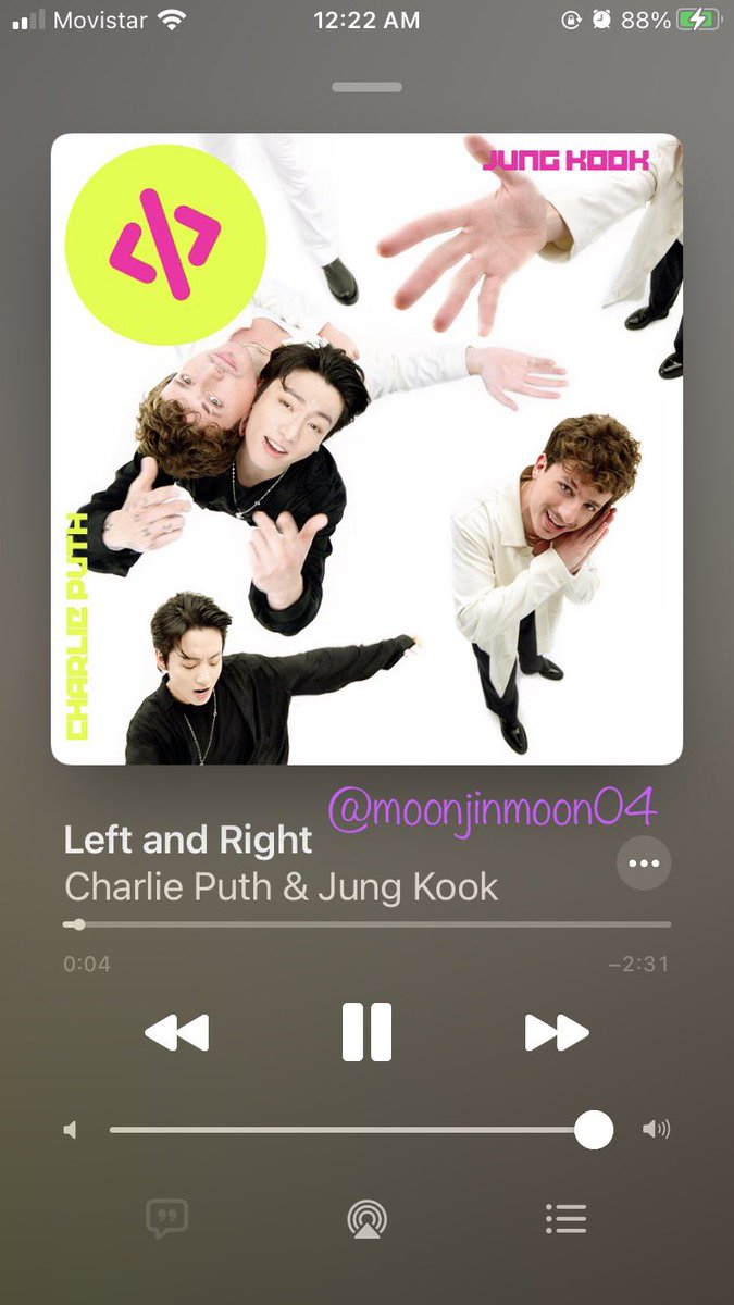jkmoon1304's tweet photo. @PanamaBts @BTS_twt @charlieputh ARMYPA๐ต๐ฆ siempre dรกndola
#LeftandRight #LeftAndRightIsHere https://t.co/OOiT6mci3Q