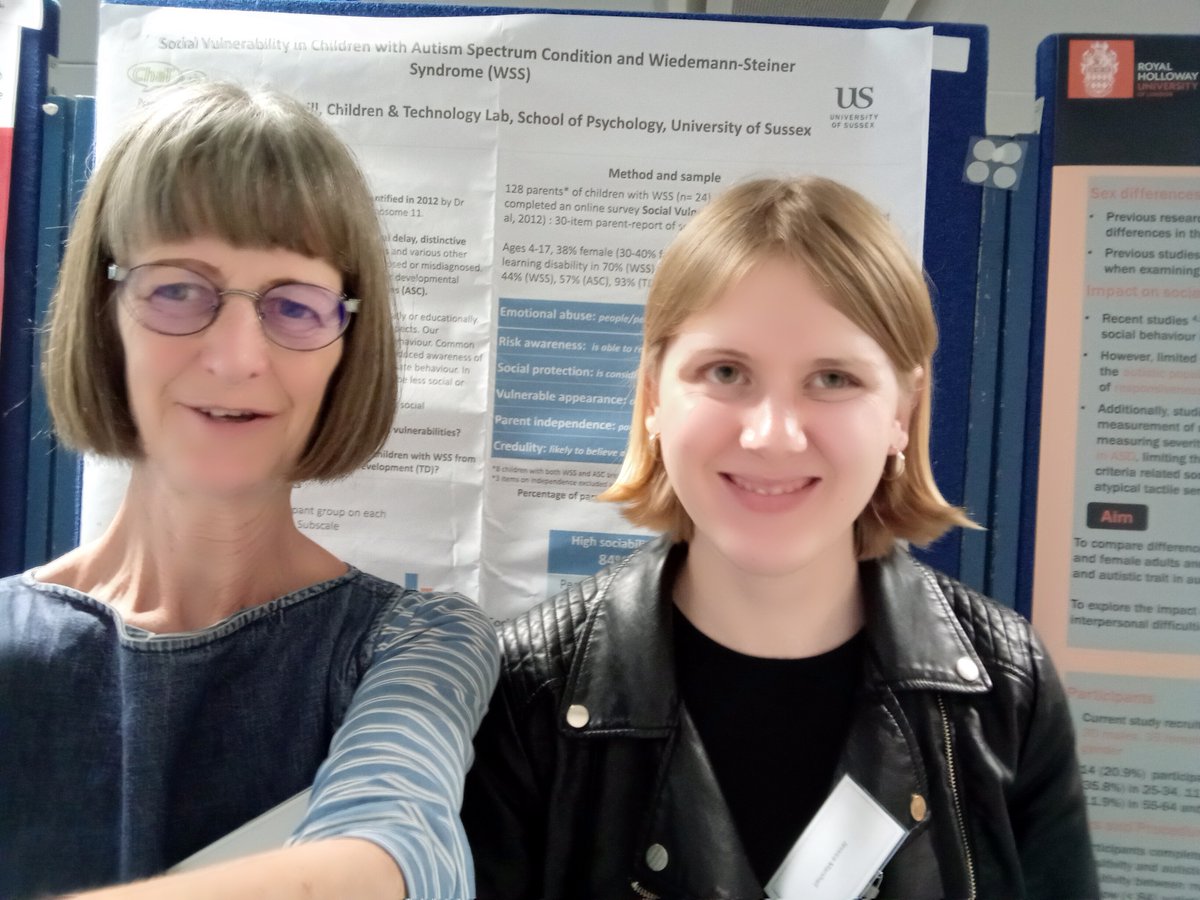 WSSpsychlab's tweet photo. enjoyed the NDAS conference @EdinburghUni for
@JessicaM_Psy   presenting work on social risk in #WSS @WSSFoundation good advice from @ellenridley next step writing up! https://t.co/OCaarNRwk9