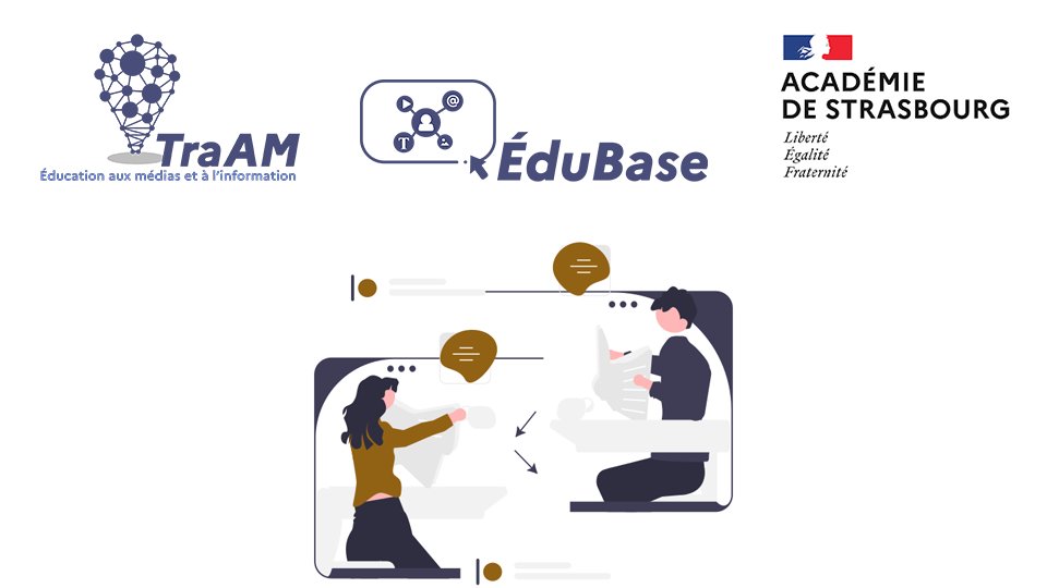 #TraAM EMI 2021-2022 #CréativitéNumérique | 
« Créer un média scolaire en ligne » 

Scénario #édubase collège <a href="/acstrasbourg/">Académie Strasbourg</a> 
👉 edubase.eduscol.education.fr/fiche/20986

#JournalScolaire #EspritCritique <a href="/MadmagzEdu/">Madmagz Education</a>