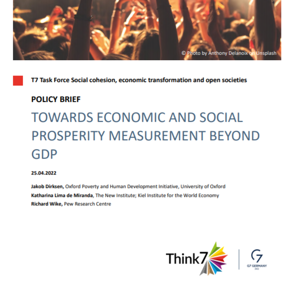 glob_solutions's tweet image. What necessary steps should be taken towards economic and social #prosperity #measurement beyond #GDP? Jakob Dirksen @ophi_oxford Katharina Lima de Miranda @TheNewInstitute and @RichardWike @pewresearch present recommendations in the #Think7 policy brief: ow.ly/If2R50JCC7I