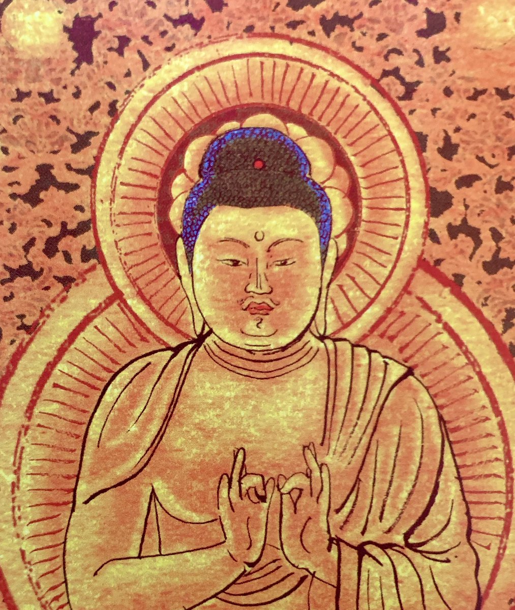 「芸術新潮」本日発売!
特集「運慶と鎌倉殿の仏師たち」。
北条時政が運慶に白羽の矢を立て作らせた願成就院の仏像たち、完成したてホヤホヤの様子を絵に描きました。
今は失われた阿弥陀如来も菩薩もここにはある。当時の色彩を再現!(私のだいたいの想像で)「こりゃ買って読むしかねぇぜ」by時政