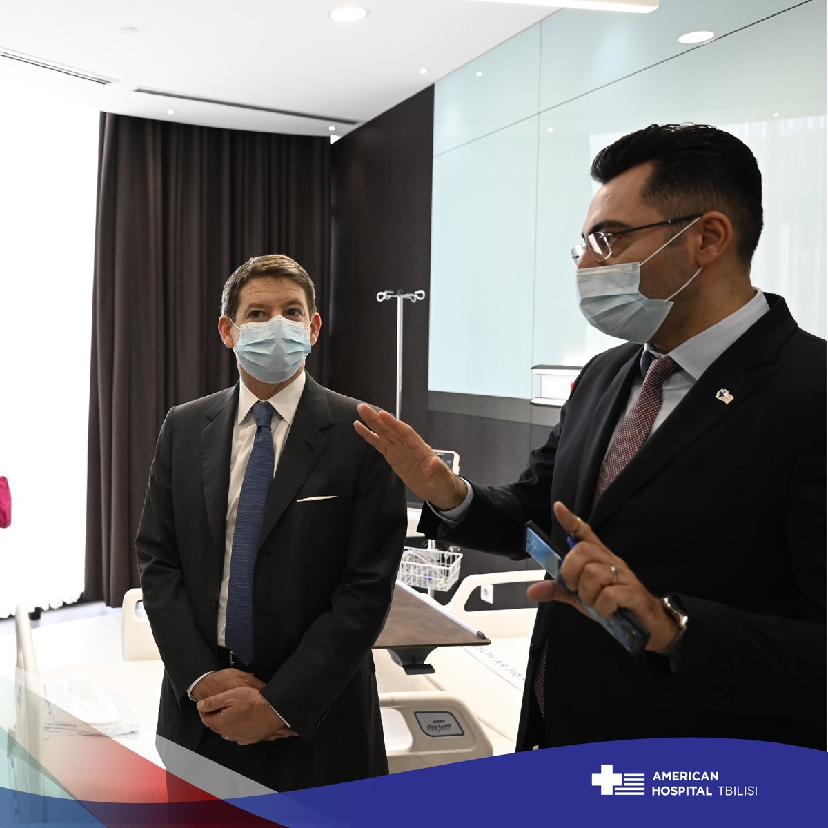 AmericanTbilisi's tweet photo. 🎉American Hospital Tbilisi will provide adult and pediatric, including emergency, outpatient, and surgical services to Ukrainian citizens completely free of charge.

📞 For detailed information, contact us: +995 (32) 2 009 009

#Ukraine https://t.co/sI0fLM9ZqT