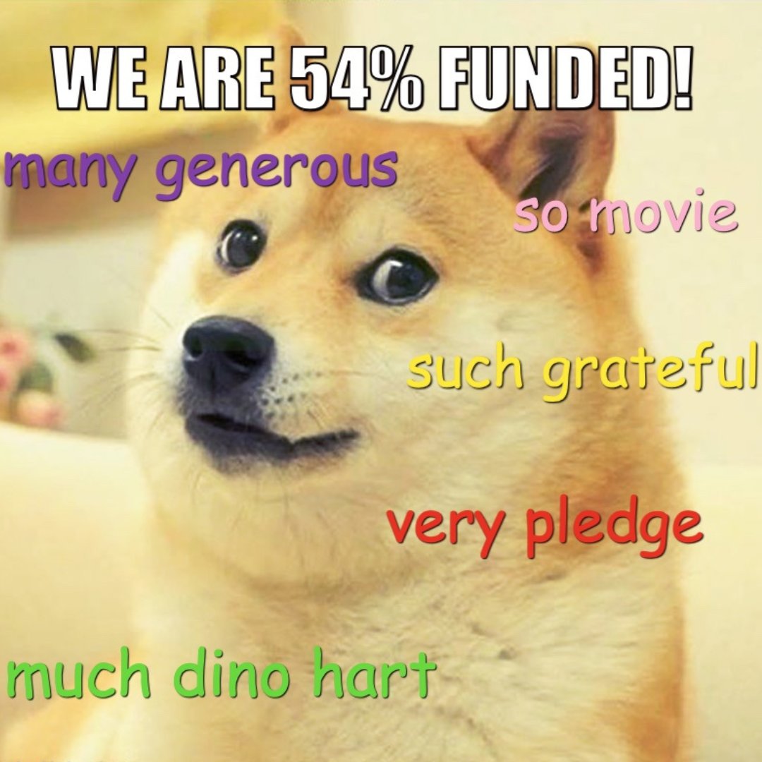 📈Progress check! Dino Hart is now ✨ 54%✨ funded, with $6,580 raised! As of right now, we are only $3,020 away from getting the green light! 💡 

✨However, this is where the rubber meets the road!