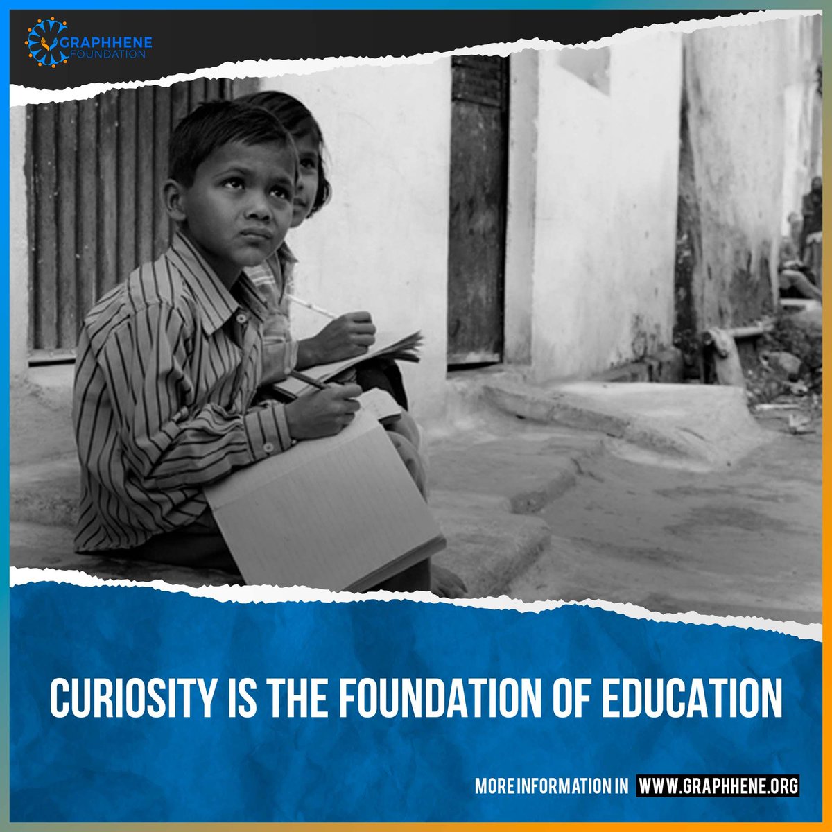 GraphheneF's tweet image. It&apos;s no secret that curiosity makes learning more effective and enjoyable. Curious students not only ask questions but also actively seek out the answers.

You can donate at: graphhene.org

#Graphhenefoundation #savealife #girleducation #girlchild #ngo #ngoindia