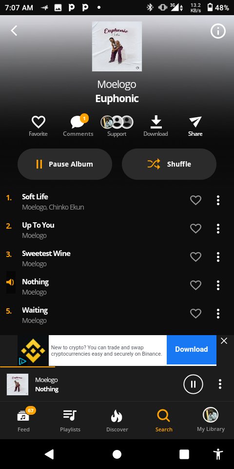 iam_teeto's tweet image. How do you choose to start your day? Or rather, start your weekend? I choose to start mine with good music, I think you should do the same.

#Euphonic by @moelogo 

@MoelogoFanpage