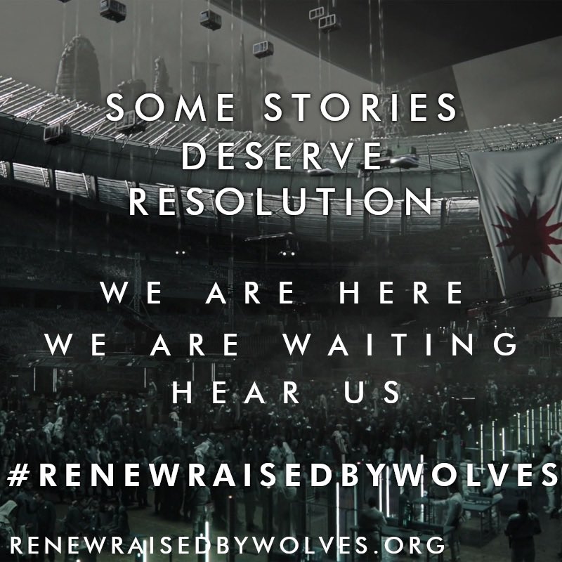 DIVRequiem's tweet photo. @PrimeVideo @TheBoysTV #RenewRaisedByWolves https://t.co/GdDQScgYBC
