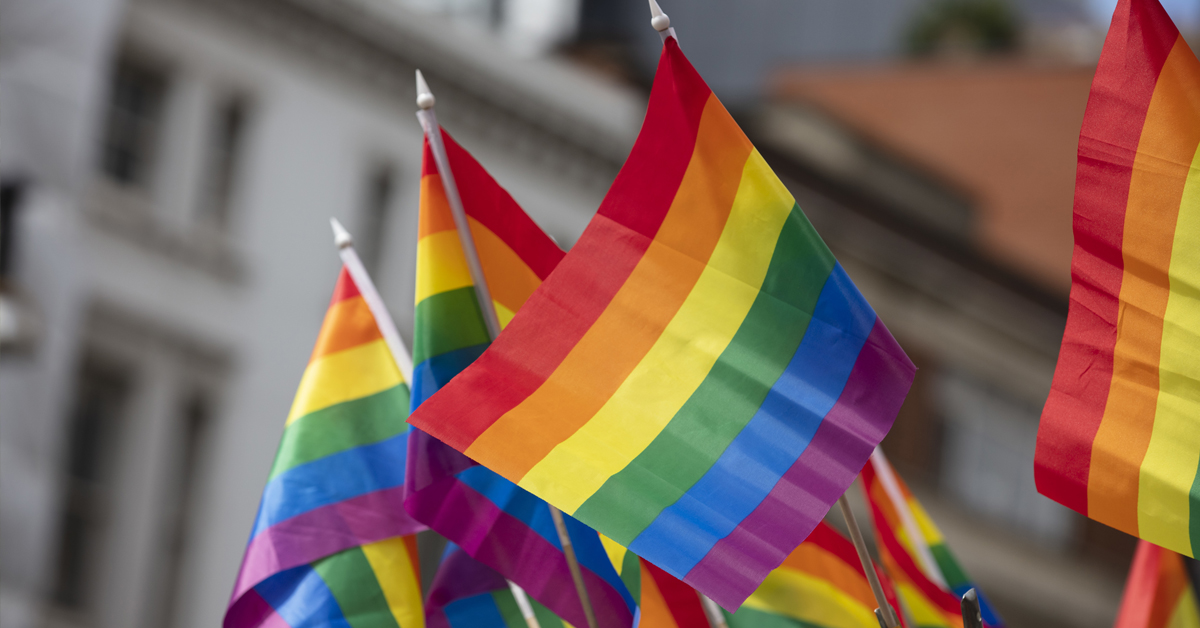 Yrkeshögskolan Novia flaggar för Pride 27 juni 2022 dlvr.it/SSlVzk