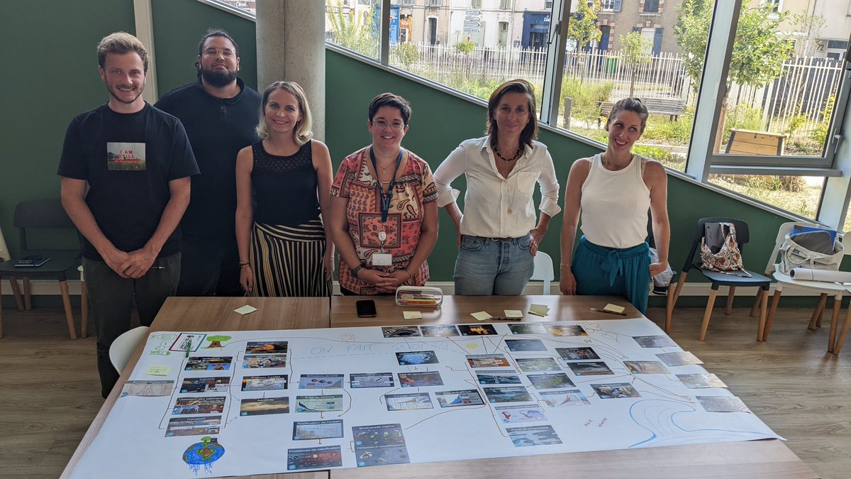enora_kh's tweet photo. #Fresqueduclimat : une manière pédagogique de (re)découvrir le rapport du #GIEC et de mieux comprendre les causes et conséquences du changement climatique. Il est + que temps d'agir pour préserver notre #planete et sa #biodiversite 🌍🌲🦎🌊 Merci @GroupeOuiCare @Constancewible https://t.co/CEuyIspW6i