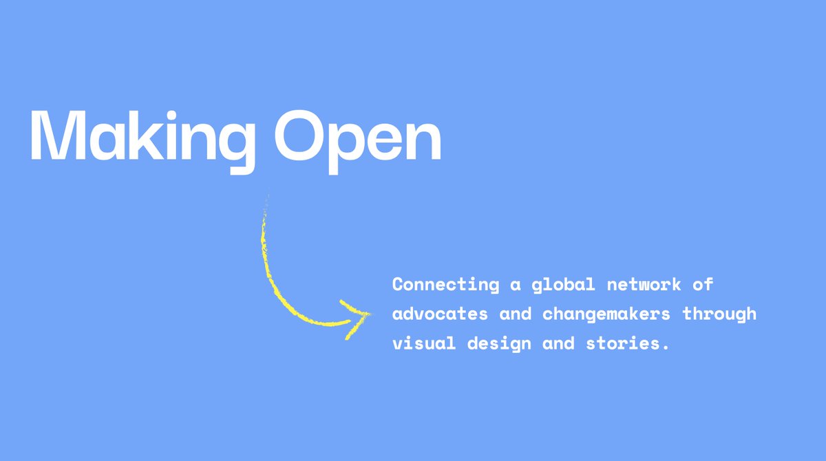 Making Open is a content kit we created to explain what systems need to be in place to support #integrity and #opengovernment. It's for advocates and policy makers. In Australia, you can help us launch by making a tax-deductible donation via  artists.australianculturalfund.org.au/s/project/a2E9… #auspol