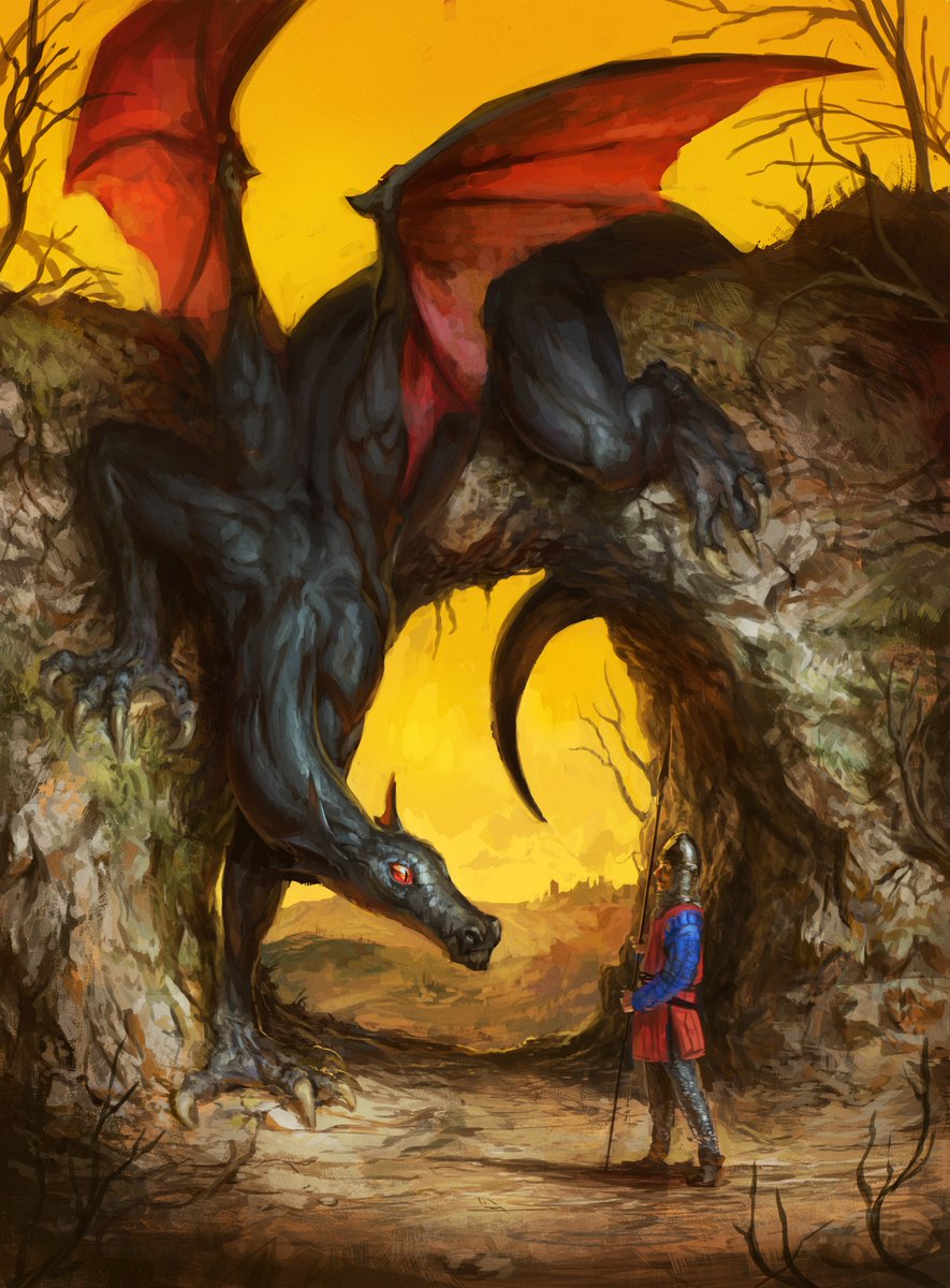 WhaleOil2's tweet photo. A dragon and a soldier https://t.co/wXFEIm0Tsf